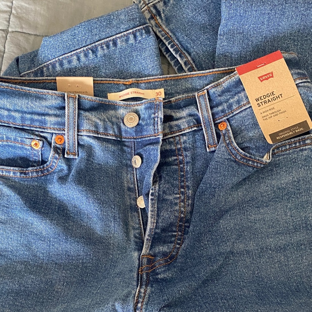 Levi's Classic Blue Straight Jeans